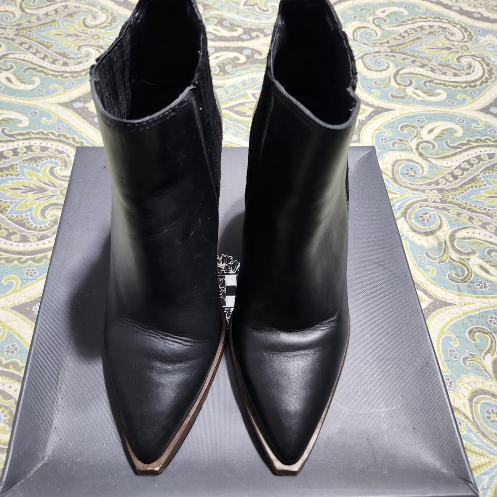 Vince Camuto Black Ankle Booties